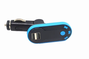 Jaunu Karstā Pārdošanas Automašīnas Bluetooth Bezvadu FM Raidītājs, MP3 Atskaņotājs, Brīvroku Automašīnas Komplekts USB TF SD skan Mūzika, Cigarešu Aizdedzinātāja