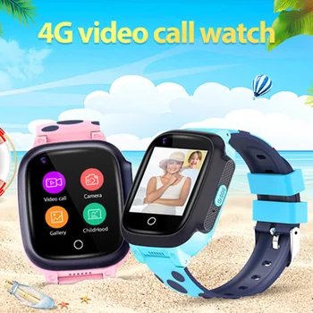 Y95 Bērnu Smart Watch Phone GPS Ūdensizturīgs Kids Smart Skatīties 4G Wifi Antil-Pazaudējis SIM Atrašanās vietas Noteicējs Smartwatch HD Video Zvans