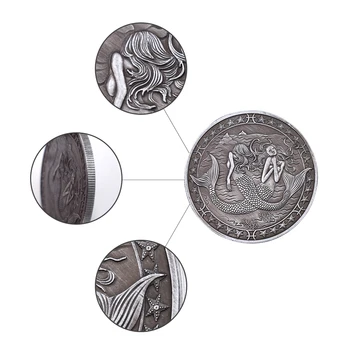 Jaunais Gads Suvenīru Dāvanas Zivis Piemiņas Zvaigznājā Metāla Monētas Rotājumu Home Decoration Accessories