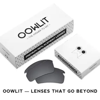 OOWLIT Polikarbonāta Lēcas Nomaiņa HD Skaidrs-Oakley Saulesbrilles Antix