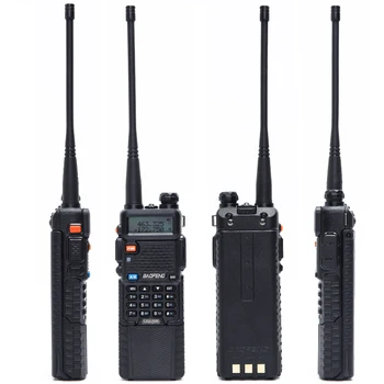 Baofeng UV-5R 3800 Walkie Talkie 5Watts Dual Band UHF 400-520MHz VHF 136-174MHz divvirzienu Radio uv82 uv-82 UV5R pārnēsājamās CB Radio
