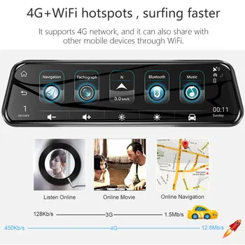4G Android Auto DVR ADAS GPS 10