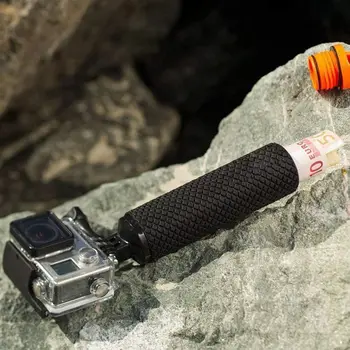 Ūdensizturīgs Rokas Zemūdens Sporta Selfie Stick Monopod Pole Peldošas Roku Satvēriens Niršanas Rīkoties ar Statīvu Stiprinājums GoPro HD Hero S