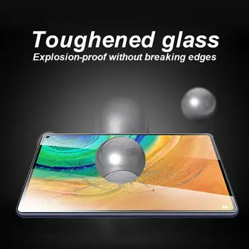 Rūdīta Stikla Ekrāna Aizsargs Huawei MatePad Pro 10.8 HD sprādziendrošas Anti-pirkstu nospiedumu Aizsardzības Rūdīta Stikla Plēves