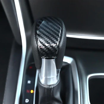 Melna Oglekļa Šķiedras Izskatās Smalkāka Vāks 10. Honda Accord Automašīnu Pārnesumu Pārslēgšanas Slēdzis automātika Touch Panel Piederumi