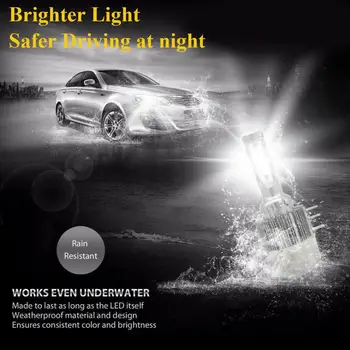 H15 LED Lukturu Spuldzes 11000lm 110w LED Auto Gaismas Ford Transit Custom Golfa Auto Lukturu Spuldzes, Auto Lukturi,