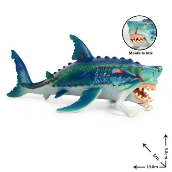 Jauns Bērnu Simulācijas Dzīvnieku Modeli Fantāzijas Pasaules Briesmonis Zivis Okeānā Briesmonis Zivis Briesmonis Zivis Rotaļlietu Plastmasas Rotājumi