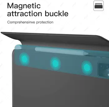 Magic TrackPad Klaviatūras iPad 4 Gaisa 2020. Gadam 10.9 Tastatūru, Gadījumā, ja iPad Pro 11 12.9 2018 2020 Gaisa 4. Tastatūras Magnētisko Vāciņu
