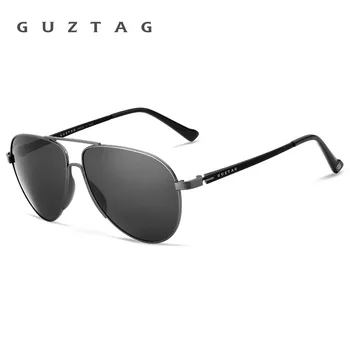 GUZTAG Zīmolu Saulesbrilles Klasiskās Vīriešu Alumīnija Lielajam Polarizētās Saulesbrilles UV400 Spogulis Vīriešu Saules Brilles Sievietēm, Vīriešiem G8005
