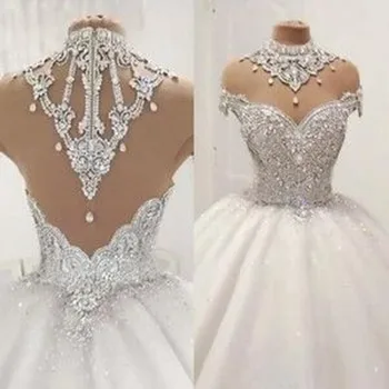 Sparkle Kristāla vestidos de novia 
