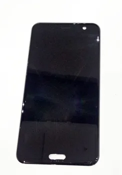 Oriģinālu Kvalitātes 5.5 Collu HTC U11 LCD Ekrānu+skārienekrāns Digitizer Montāža Rezerves Daļu Melno Krāsu Komplekti