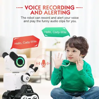Smart Robots Rotaļlietu, Dziedāšana, Dejošana Runā Bērni, Induktīvās Mobilo APLIKĀCIJU Darbību Robots Kids Izglītojošās Rotaļlietas Zēniem, Bērniem, Dāvanu