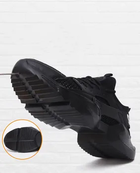 Drošības kurpes vīriešu darba apdrošināšanas kurpes ultra light mīksta grunts vīriešu anti-sagraut tērauda darba kurpes vīriešu jaunu 2019 pārgājienu apavi