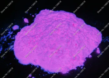 50g/maiss x Rozā Krāsu Gaismas Fosfora Putekļi, Pulveris, kas Spīd Tumsā Fotoluminiscentā Pigmenta Pulveris
