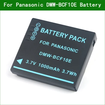 LANFULANG Li-Jonu Uzlādējamas DMW-BCF10 Akumulatoru Panasonic Lumix CGA-S009 CGA-S009E CGA-S106 DMC-FS10 DMC-FS30