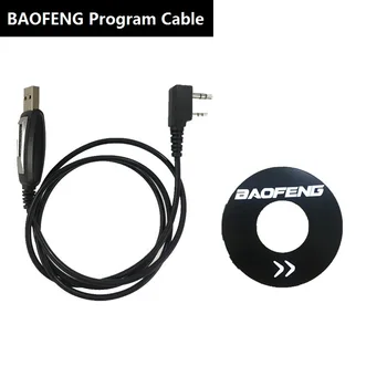 Baofeng USB Programmēšanas Kabelis/Vads CD Draiveri UV-5R 888S UV-5RE UV-82 UV-F8+ UV-3R Plus Divi Ceļu Ham Radio Transīvers
