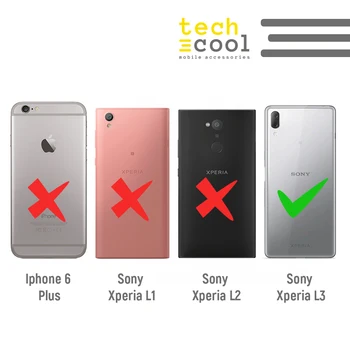 FunnyTech®Silikona Case for Sony Xperia L3 l Frīda rozā fona rakstzīmes dizainu ilustrācijas 2