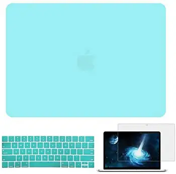 Gumijota Cietais Apvalks Gadījumā Segtu ar KB Ādas Ekrāna Aizsargātu par Macbook 12