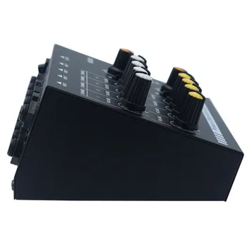 Audio Skaņas Mikseris ar audio mikseri Kompakts 8-Kanālu Mono / Stereo Audio Line Mixer ar Strāvas Adapteri ES