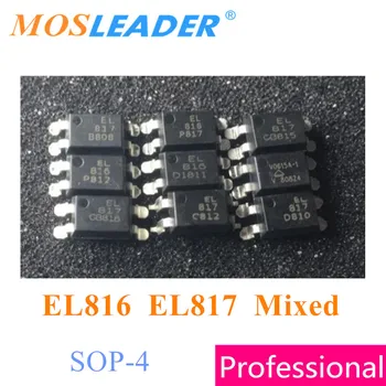 EL816 EL817 SOP4 1000PCS CTR=60-600 EL816A/B/C/D EL817A/B/C/D Aizstāt PC816 PC817 Taras jaunu nav lentes Labas kvalitātes
