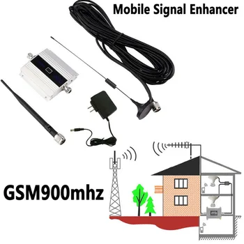 Augstas Kvalitātes GSM 900Mhz 2G/3G/4G Signālu Pastiprinātājs Repeater Pastiprinātājs Liela Pārklājuma Zonā Antenu Mobilo Telefonu Signāla Pastiprinātāji