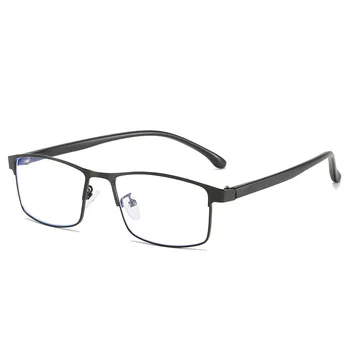 SWOKENCE Augstas Kvalitātes Anti Nogurums Lasīšanas Brilles Sieviešu, Vīriešu Biznesa Sakausējuma Pilna Kadra Anti Blue Ray Presbyopic Briļļu R501