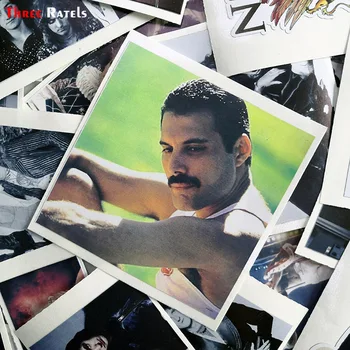Trīs Ratels ūdensizturīgs Bohemian Rhapsody KARALIENE Freddie Mercury Rotaļlieta Vinila Uzlīmes DIY Skeitborda Klēpjdatoru Bagāžas loga sienas