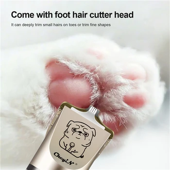 Profesionālā dzīvnieku Matu Trimmeri Elektriskie Uzlādējams Kaķis, Suns Clipper Kopšanas matu Griezējs Keramikas sakausējuma asmeņu Skuveklis Mašīna