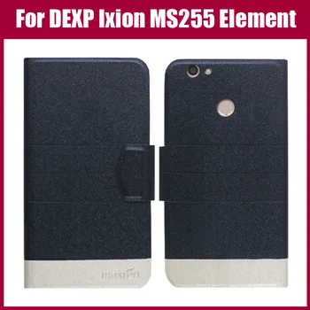 Karstā Pārdošanas! DEXP Ixion MS255 Gadījumā Jaunas Ielidošanas 5 Krāsas Modes Flip Ultra-plānas Ādas Tālrunis seguma