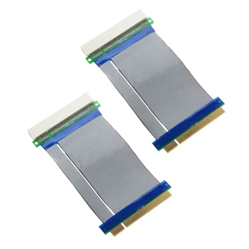 2gab 32 Biti Elastīgu PCI Stāvvadu Slot Extender Kabeļa Adapteris Pagarināšanu Konvertētājs