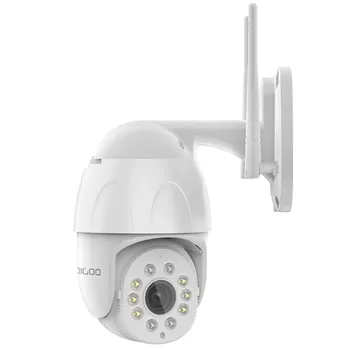 DIGOO 4X Optiskā Tālummaiņa 10 LED Smart WIFI IP Kameras 1080P PTZ IP66 Remote APP IS Nakts VRR Drošības Ātrums Dome Āra Monitors