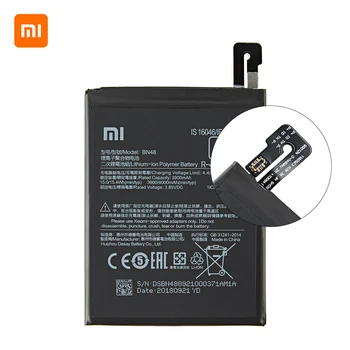 Oriģinālā BN48 akumulatora 4000mAh Par Xiaomi redmi 6. Piezīme Pro Augstas Kvalitātes BN48 Akumulators