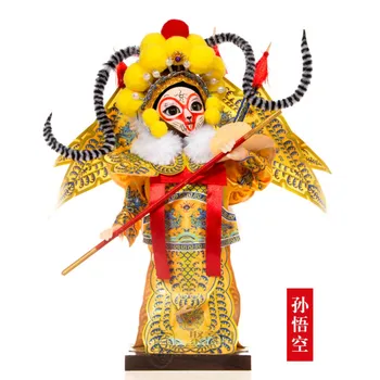 Nedzirdīgo Pekinas dāvanu Juanren Jingwei lelle statuetes Pekinas Opera Facebook operas varoņi c