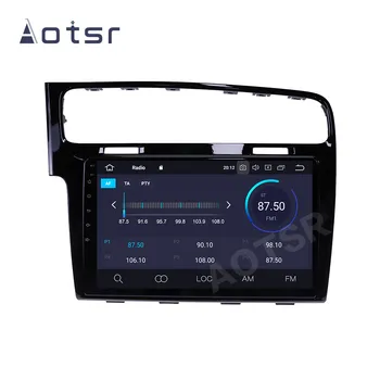 Android10.0 Auto GPS navigācijas multimediju Atskaņotāju Volkswagen Golf-2018 GPS navigācijas Auto stereo radio headunit audio