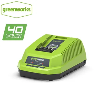 Bezmaksas piegāde Litija Akumulatoru Lādētājs GreenWorks 29482 G-MAX 40V Li-Ion Lādētājs 40V akumulatora 29472