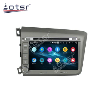 Android 10 HONDA CIVIC 2012. -. gadam Android Auto DVD, Radio Atskaņotājs, GPS Navigācijas Spēlētājs 4G LTE CARPLAY Auto Multimediju Atskaņotājs