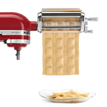 KRAV Pelmeņi Maker Pielikumu Virtuves Stāvēt Maisītāji Pie Mīklas Ruļļa Nūdeles Maker Mašīna Sadzīves Nerūsējošā Tērauda