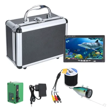 7inch IPS Fish Finder Zemūdens Zvejas Kamera 15pcs Baltā Led+15pcs ir LED 1080P 15M/30M Kameru Zemledus Makšķerēšana