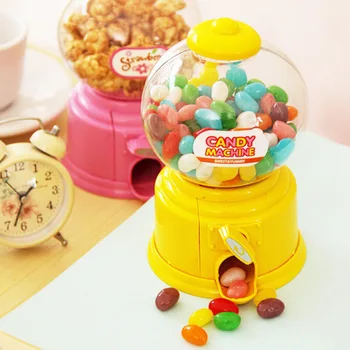 Cute Salds Mini Candy Mašīna Burbulis Gumball Automātā Monētas Banka Bērniem, Rotaļlietas Bērniem, Dāvanu QJ888