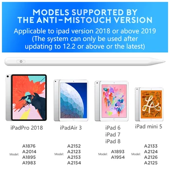 Par Irbuli Apple Zīmuli iPad 2 Pildspalva iPad 6 7 8 mini 5 Gaisa 3 Pro 2018. Gadam Aktīvai Stylus iPad pro 11 2020 2018 2019 6th Gen 7