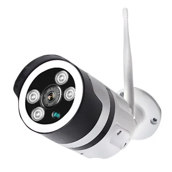 1080P Bezvadu IP Kamera ar divvirzienu Audio Āra Bullet Nakts Redzamības P2P ONVIF Drošības CCTV Wifi Kameru Metāla Izvēles 5MP