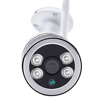 1080P Bezvadu IP Kamera ar divvirzienu Audio Āra Bullet Nakts Redzamības P2P ONVIF Drošības CCTV Wifi Kameru Metāla Izvēles 5MP