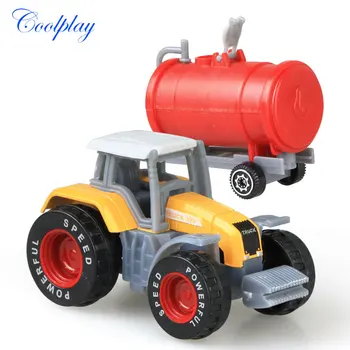 Coolplay 2GAB Sakausējuma Projektēšana Automašīnas Modelis, Lauksaimniekiem, Kravas automašīnu Modeļa Simulācijas Izglītības Rotaļlieta Transportlīdzekļa Automašīnas Bērnu {
