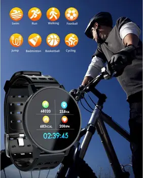 Ūdensizturīgs Smart Skatīties Aproces Samsung Galaxy Reizes A71 A51 A101 A50s A70s A70 A50 A20e A20s s9plus Sporta Fitnesa Rokassprādze