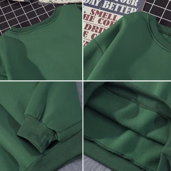 Mākslas Līniju Drukas Harajuku Crewneck Sporta Krekls Top Pelēkā Vārna Sieviešu Ulzzang Vintage Džemperis Ar Garām Piedurknēm Dāmas Lielgabarīta Gadījuma Pulovers