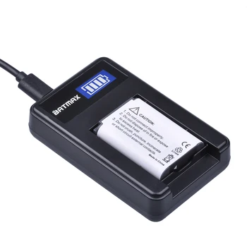 Batmax 1pc LCD USB Lādētājs priekš NP-BX1 np bx1 NPBX1 Akumulators Sony DSC-RX100 DSC-WX500 IV HX300 WX300 HDR-AS15 X3000R MV1 AS30V