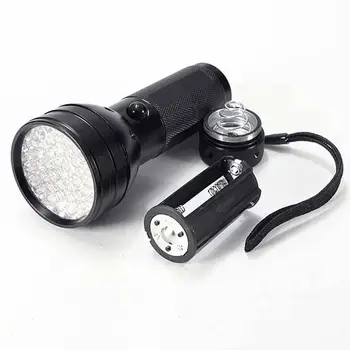 Mini 51 LED UV LED Scorpion Detektoru Mednieks Finder ultravioleto Blacklight Spilgtumu Lukturīti Lāpu Gaismas 395nm Linternas