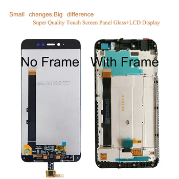 Augstas Kvalitātes LCD+Rāmis Xiaomi Redmi, Ņemiet vērā, 5.A LCD Ekrānu, Lai Redmi, Ņemiet vērā, 5.A Ministru Pantalla monitors LCD Nomaiņa
