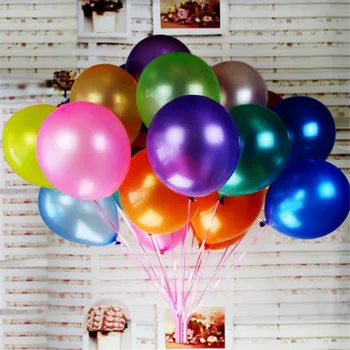 50gab 12 collas biezs 2.8 g pērle lateksa hēlija baloni, kāzas, dzimšanas dienas svinības apdare piederumi bērniem par labu rotaļlietas piepūšamās bumbu