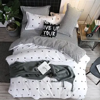 52 modes gultas komplekti luksusa gultas veļa modes Vienkāršu Stila Gultas Komplekts Ziemas Pilna Karalis Dvīņu Queen Bez Comforter30